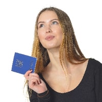 पासपोर्ट वाली महिला